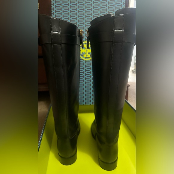 Tory Burch Black Knee-High Boots - Picture 7 of 10